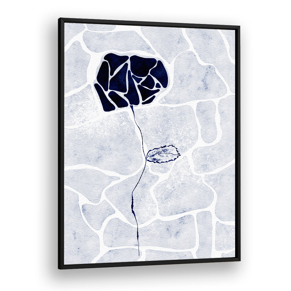 ABSTRACT BLUE ROSE