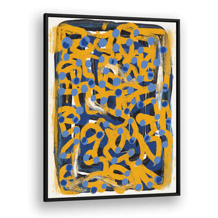 BLUE POLKA DOT , ABSTRACT PAINTINGS