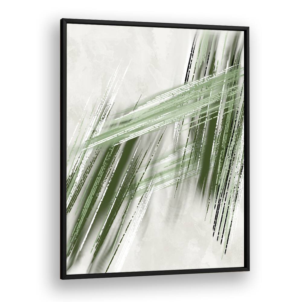 Modern ABSTRACT DIGITAL ART, ABSTRACT PAINTINGS featuring vibrant green strokes, perfect for elevating any space.