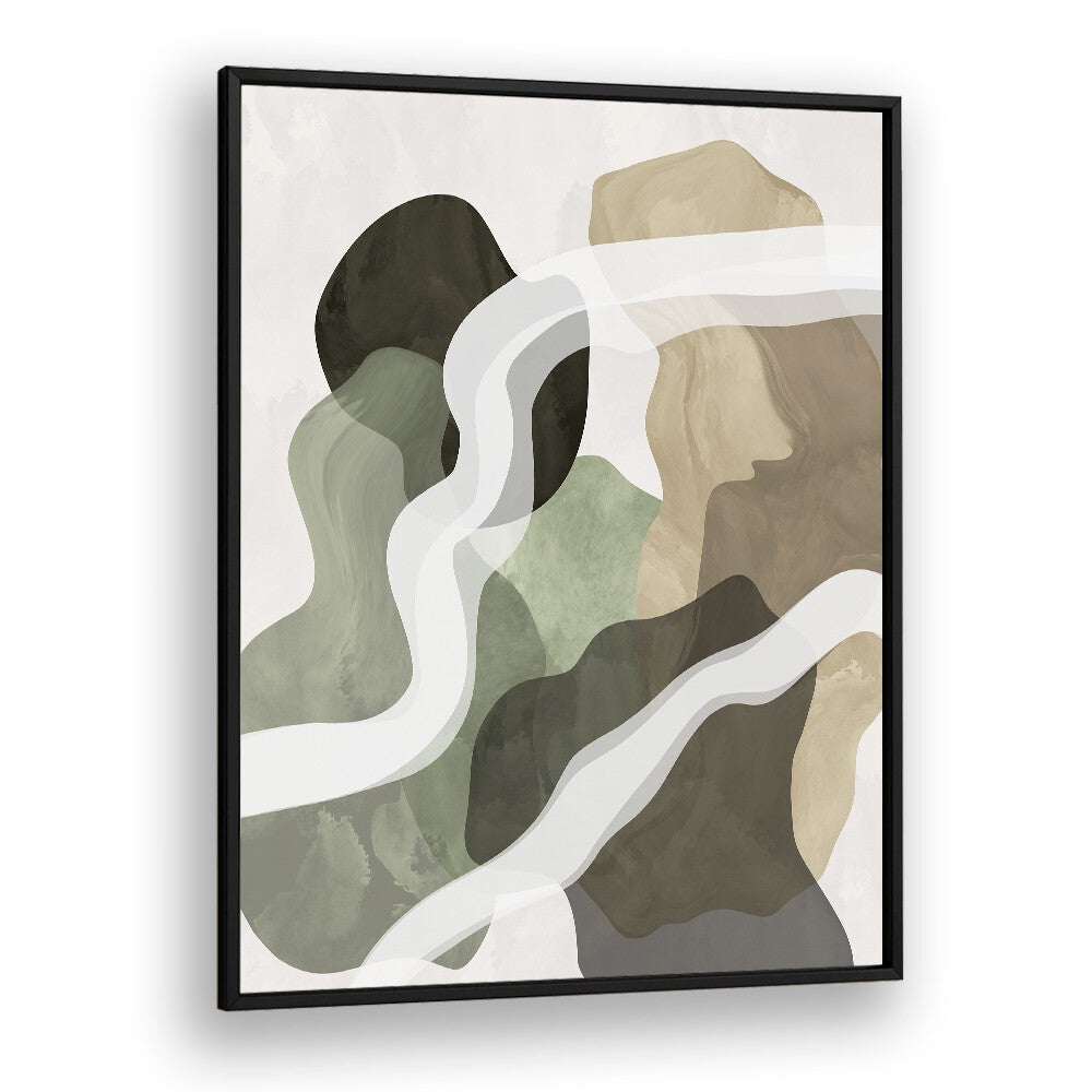 Stunning ABSTRACT GREEN FORMS, ABSTRACT PAINTINGS featuring unique designs and vibrant colors, perfect for artistic decor.