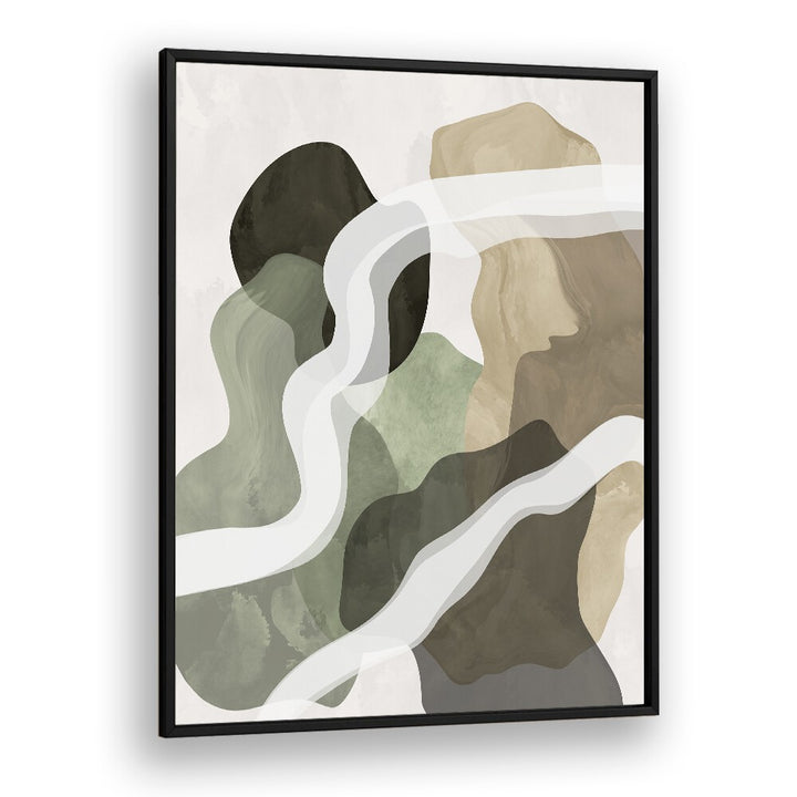Stunning ABSTRACT GREEN FORMS, ABSTRACT PAINTINGS featuring unique designs and vibrant colors, perfect for artistic decor.