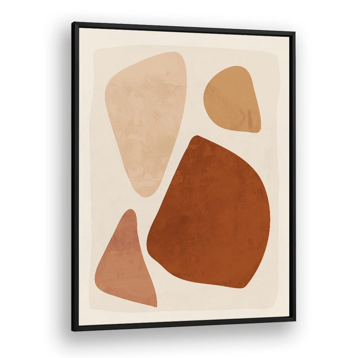 Stunning ABSTRACT SHAPES IX, GEOMETRIC ART PRINTS featuring earthy tones and modern design for stylish decor.