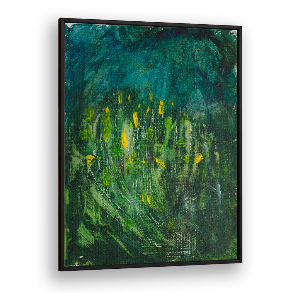 ABSTRACT YELLOW FLOWERS