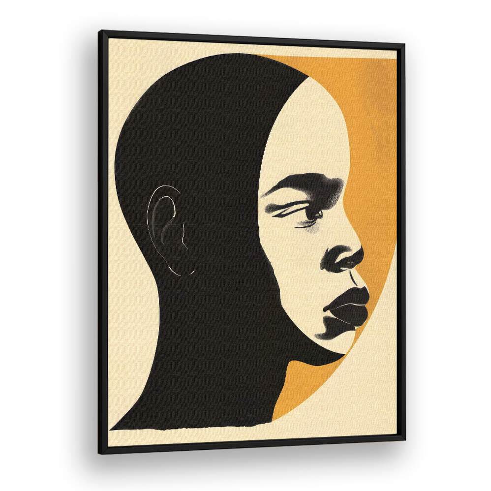 AFRICAN ART SMOOTH II , PORTRAITS & FIGURATIVE ILLUSTRATIONS