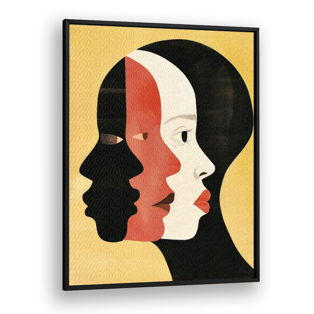 AFRICAN ART SMOOTH IV , PORTRAITS & FIGURATIVE ILLUSTRATIONS