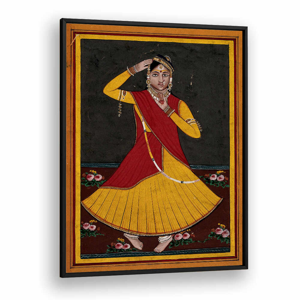 A NAUTCH DANCING GIRL