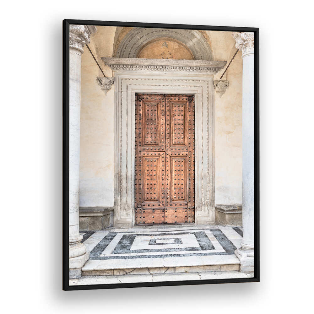 ANCIENT BROWN DOOR
