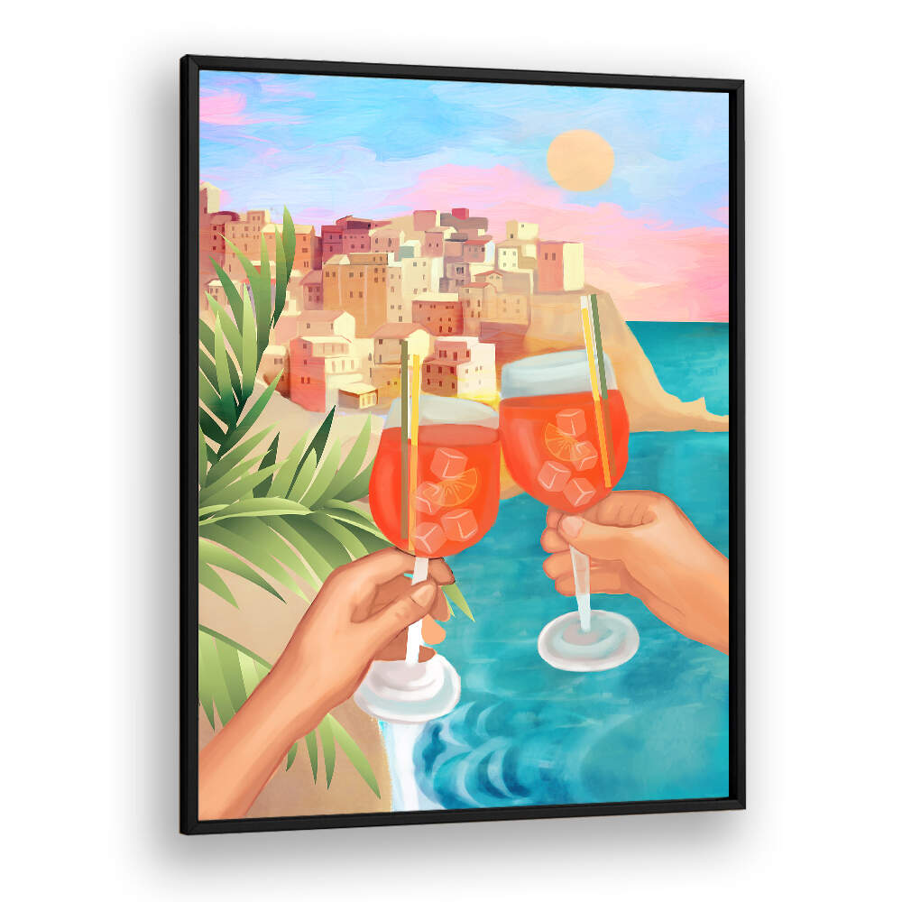 APEROL SUNSET , BAR & CAFE ART