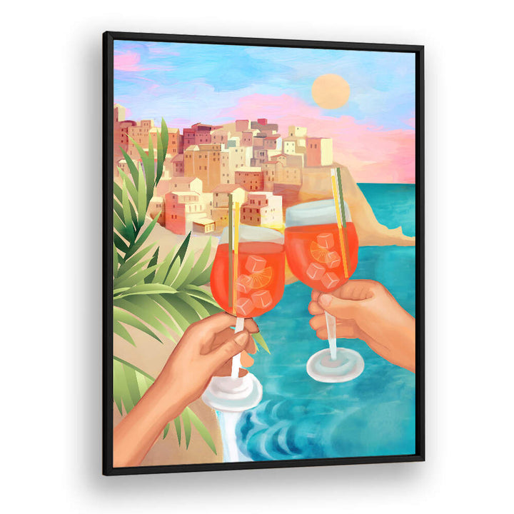 APEROL SUNSET , BAR & CAFE ART