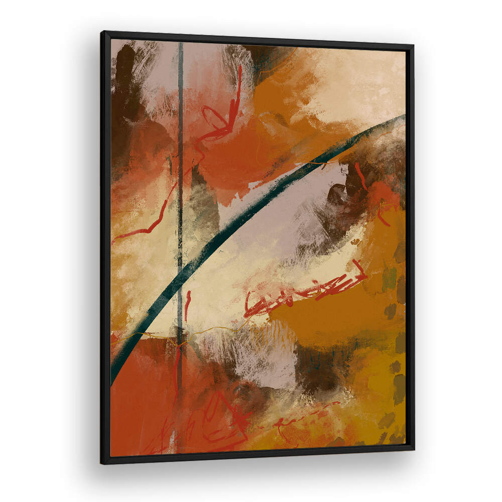 AUTUMN BRUSHSTROKES , ABSTRACT PAINTINGS