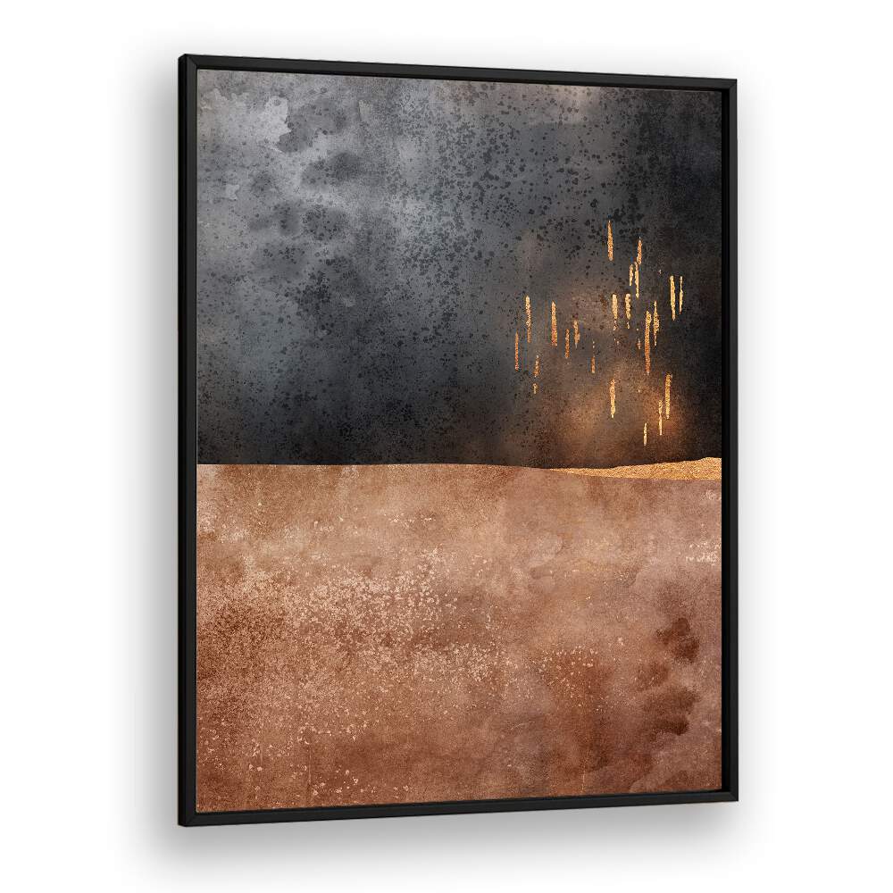 Stylish AUTUMN RAIN II, ABSTRACT PAINTINGS, adds vibrant energy to your space with its unique acrylic design.