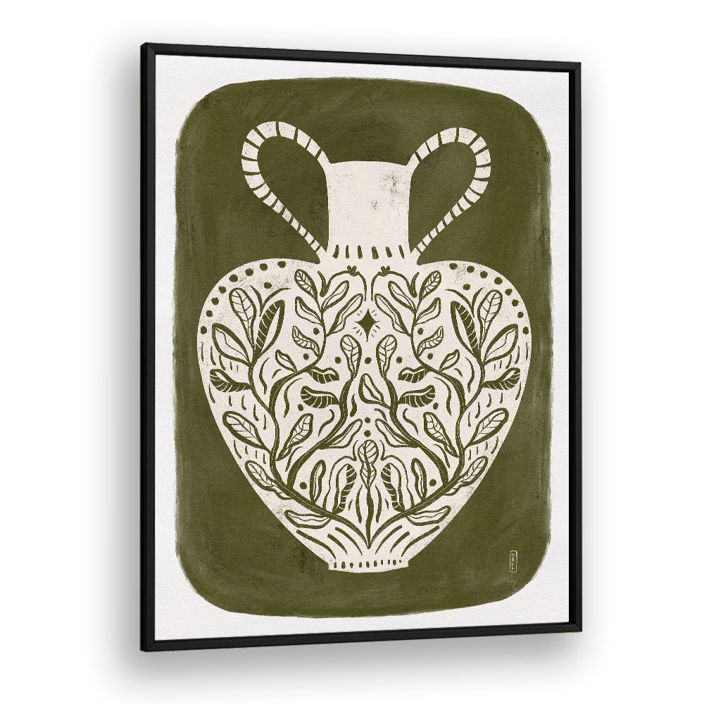 BOTANICAL FOLK VASE