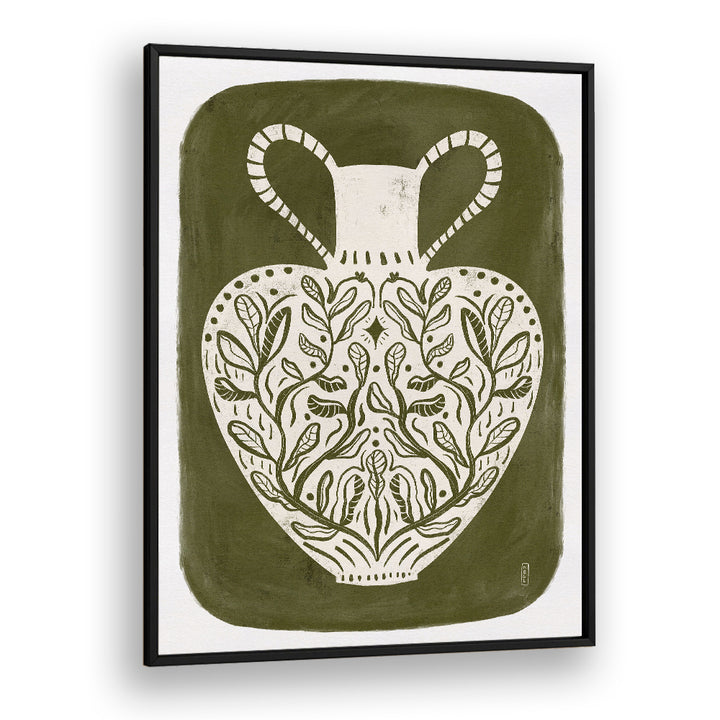 BOTANICAL FOLK VASE