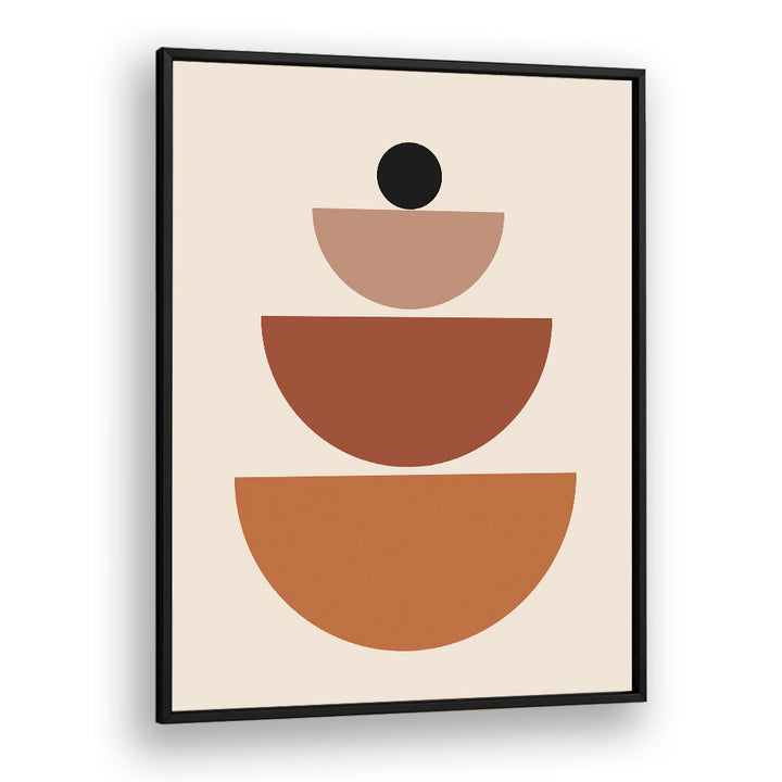 BAUHAUS BOHO BLACK IV , BOHO ART PAINTINGS