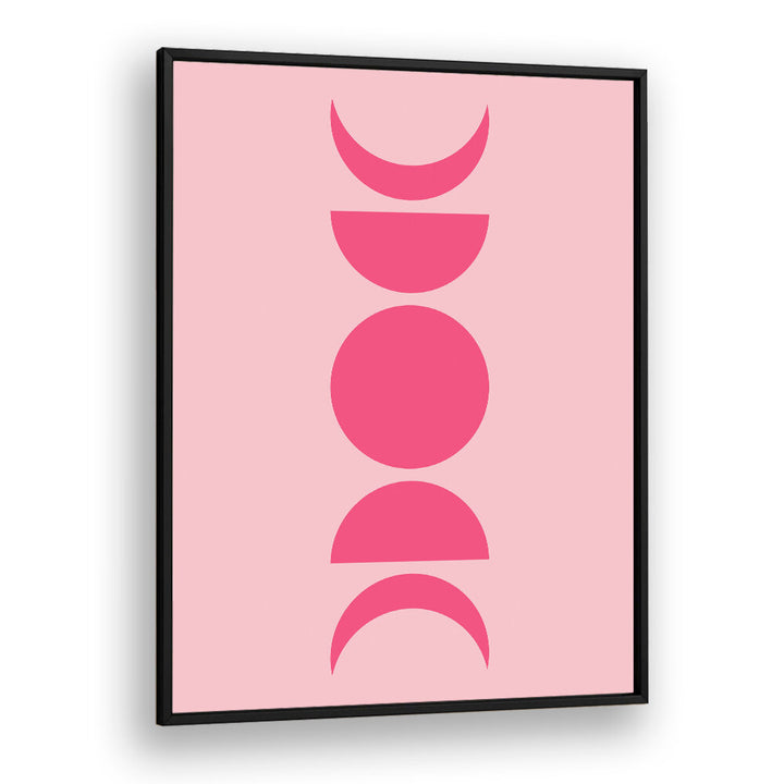 BAUHAUS BOHO PINK VII , BOHO ART PAINTINGS