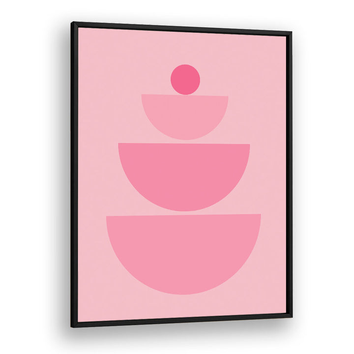 BAUHAUS BOHO PINK IV , BOHO ART PAINTINGS