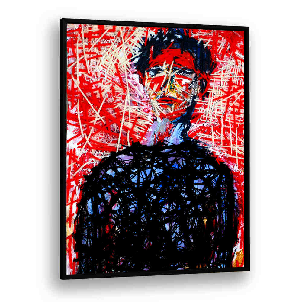 BLACK SWEATER , PORTRAITS & FIGURATIVE ILLUSTRATIONS