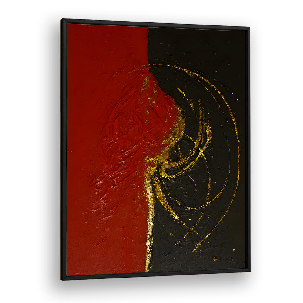 BLOOD AND GOLD SPIRAL , EXPRESSIONISM PAINTINGS