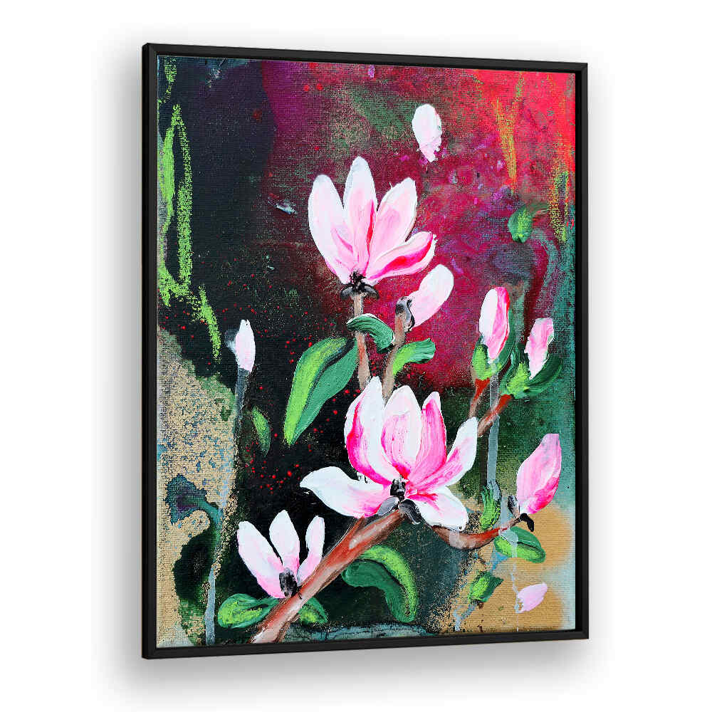 BLOOMING ELEGANCE , FLORAL FLOWER PAINTINGS