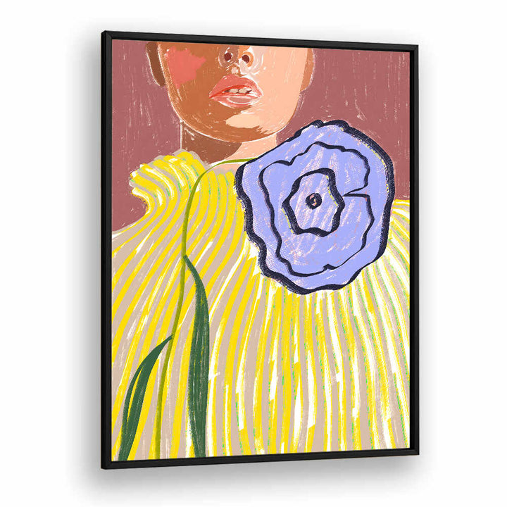 BLOSSOM ELEGANCE , PORTRAITS & FIGURATIVE ILLUSTRATIONS