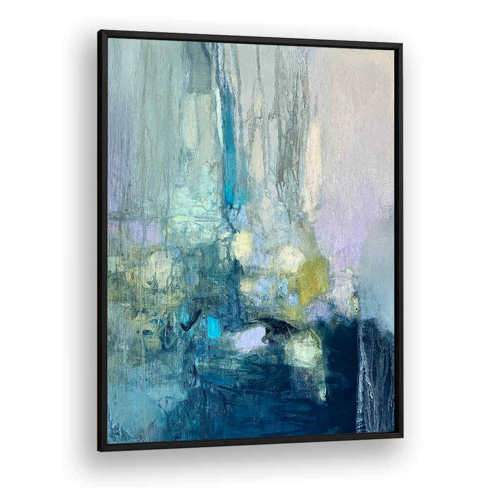 BLUE GREEN ABSTRACT FLOW
