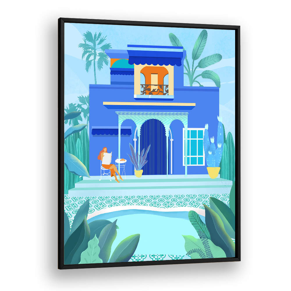 BLUE OASIS , TRAVEL POSTERS