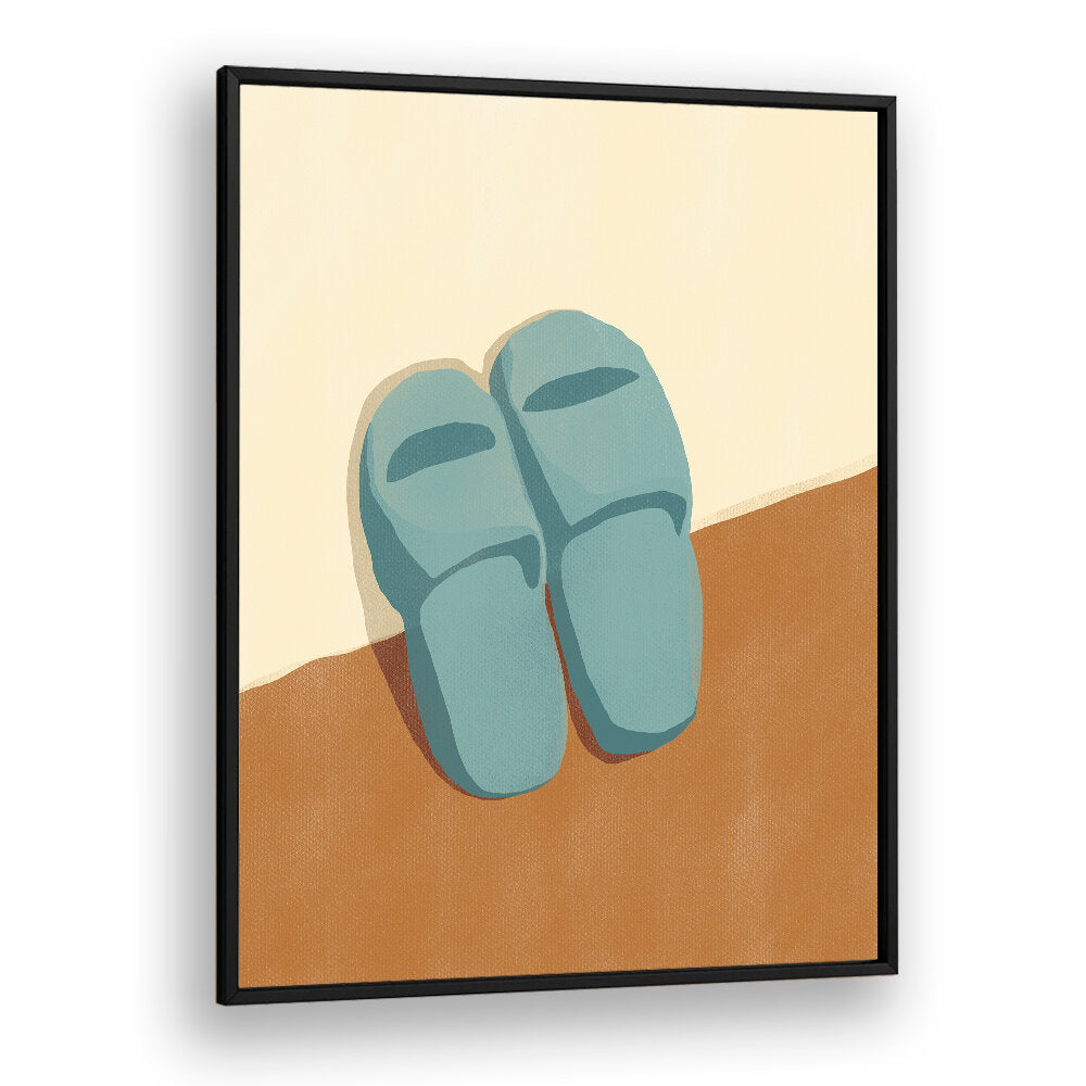 BLUE SLIPPERS , FASHION POSTERS