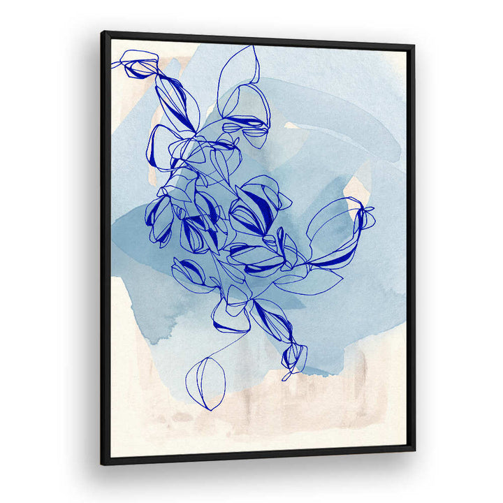 BLUE VINE ELEGANCE , ORGANIC FORMS