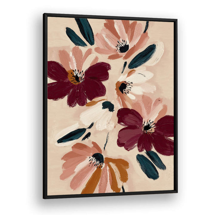 BLUSH AND WINE BLOSSOMS I