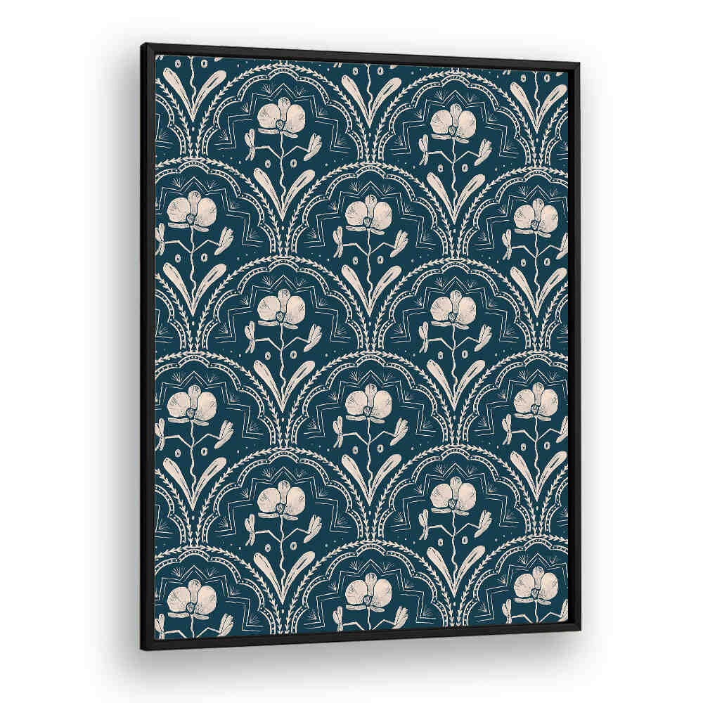 BOHO ORCHID TILES PATTERN