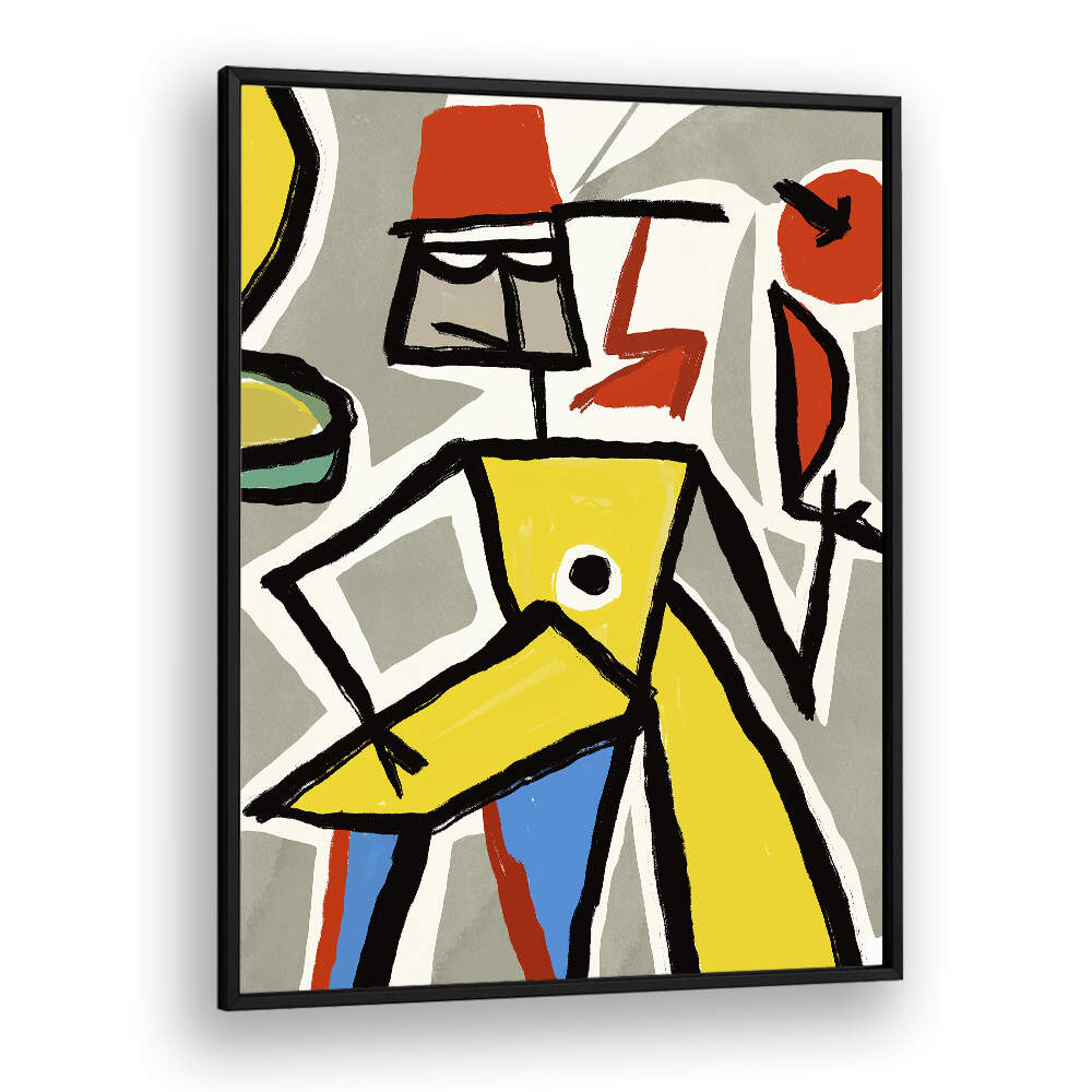 BOLD FIGURE DANCE , ABSTRACT PAINTINGS