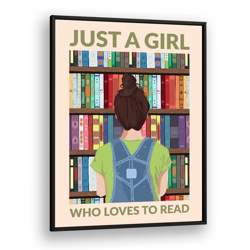 BOOK LOVER GIRL