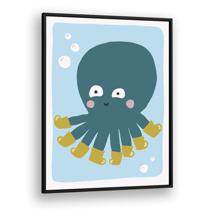 BOOTED OCTOPUS FUN , KIDS ROOM PAINTINGS