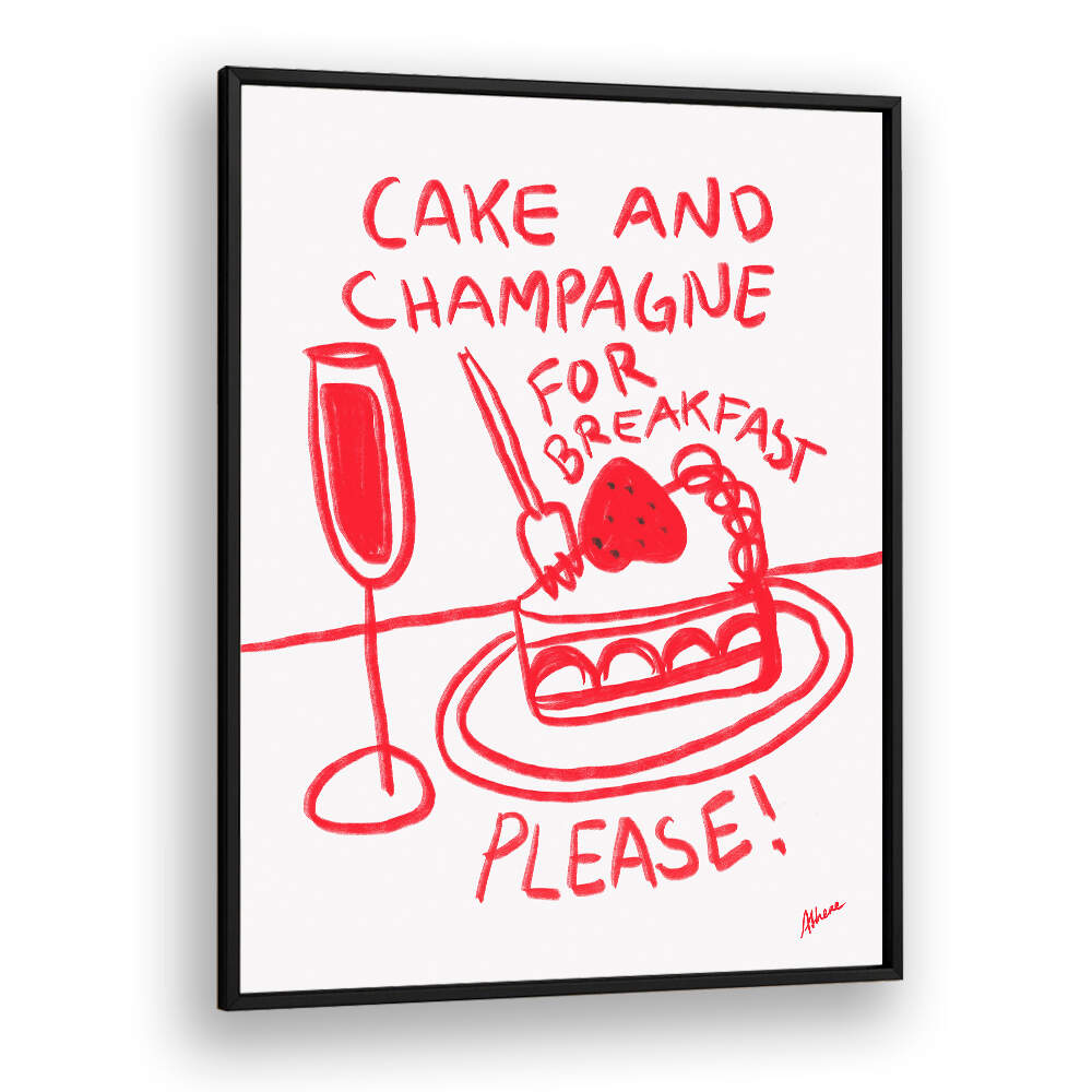 CAKE AND CHAMPAGNE , BAR & CAFE ART