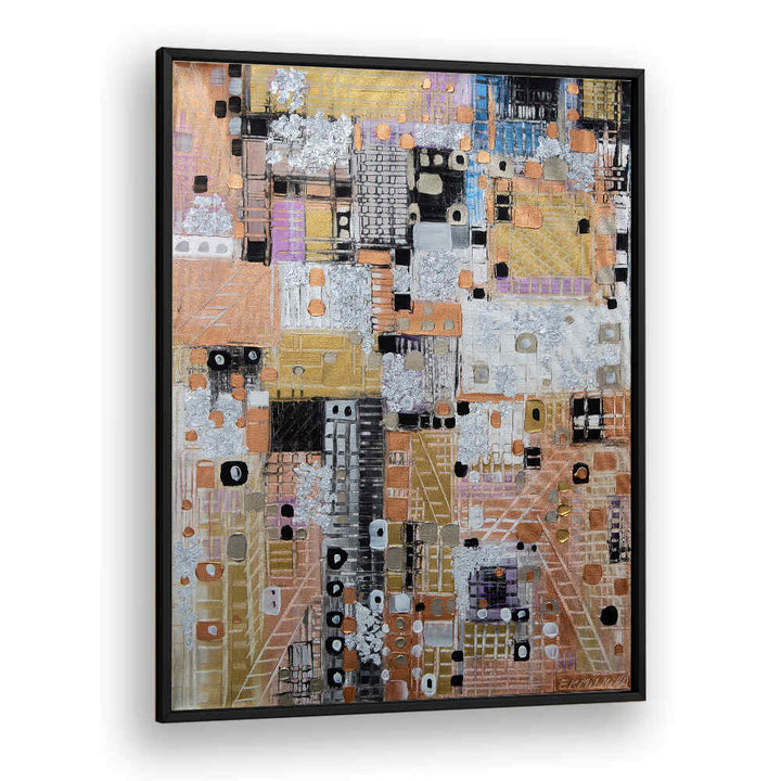 CITY ESCAPE II , MODERN IMPRESSIONISM PAINTINGS