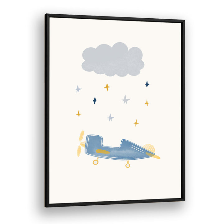 CLOUD AIRPLANE , KIDS ROOM PAINTINGS