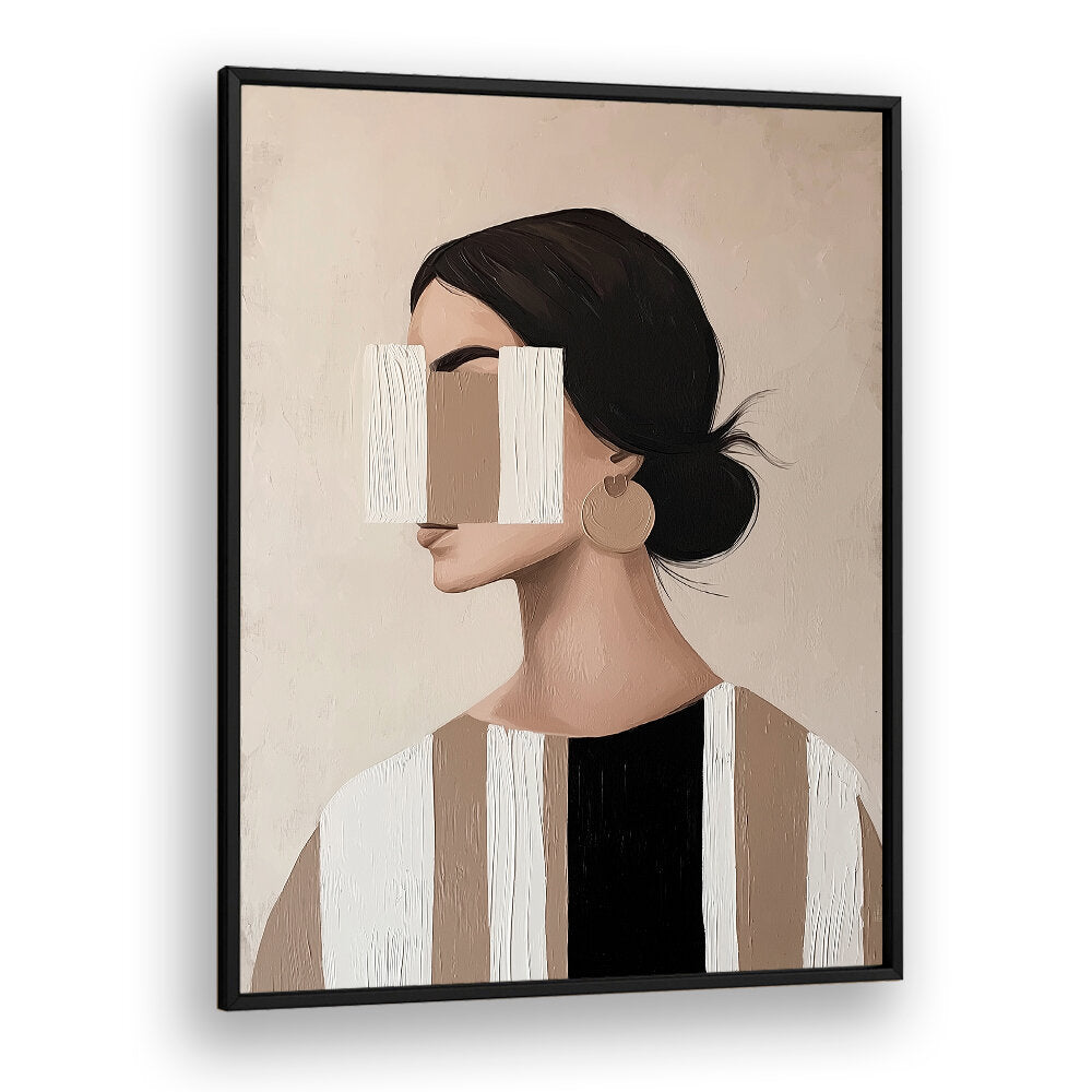 COLOUR PALETTE MOCHA MOUSSE XI , PORTRAITS & FIGURATIVE ILLUSTRATIONS
