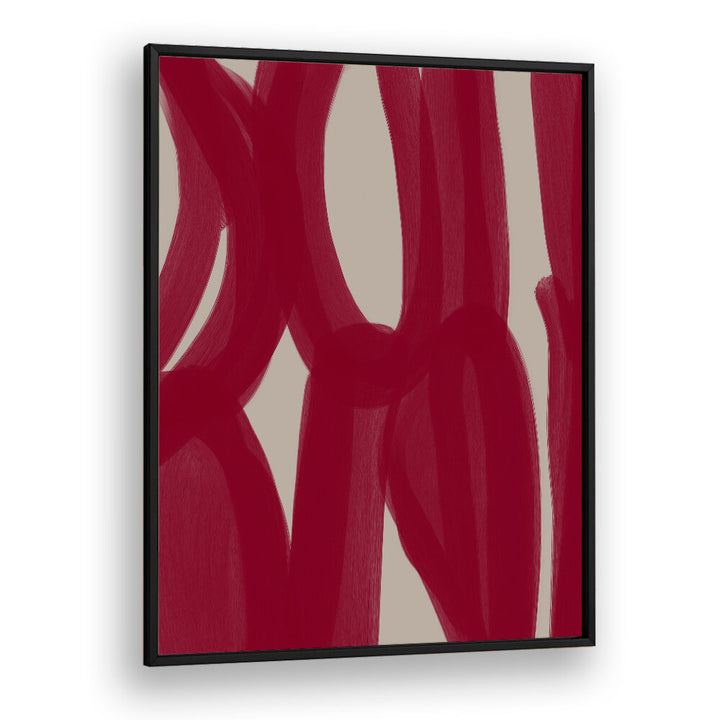 COLOUR PALETTE BURGUNDY IV , ABSTRACT PAINTINGS