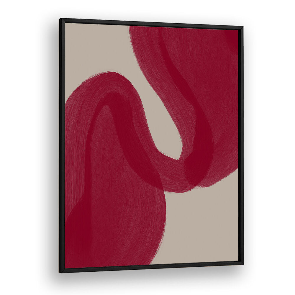 COLOUR PALETTE BURGUNDY II . ABSTRACT PAINTINGS