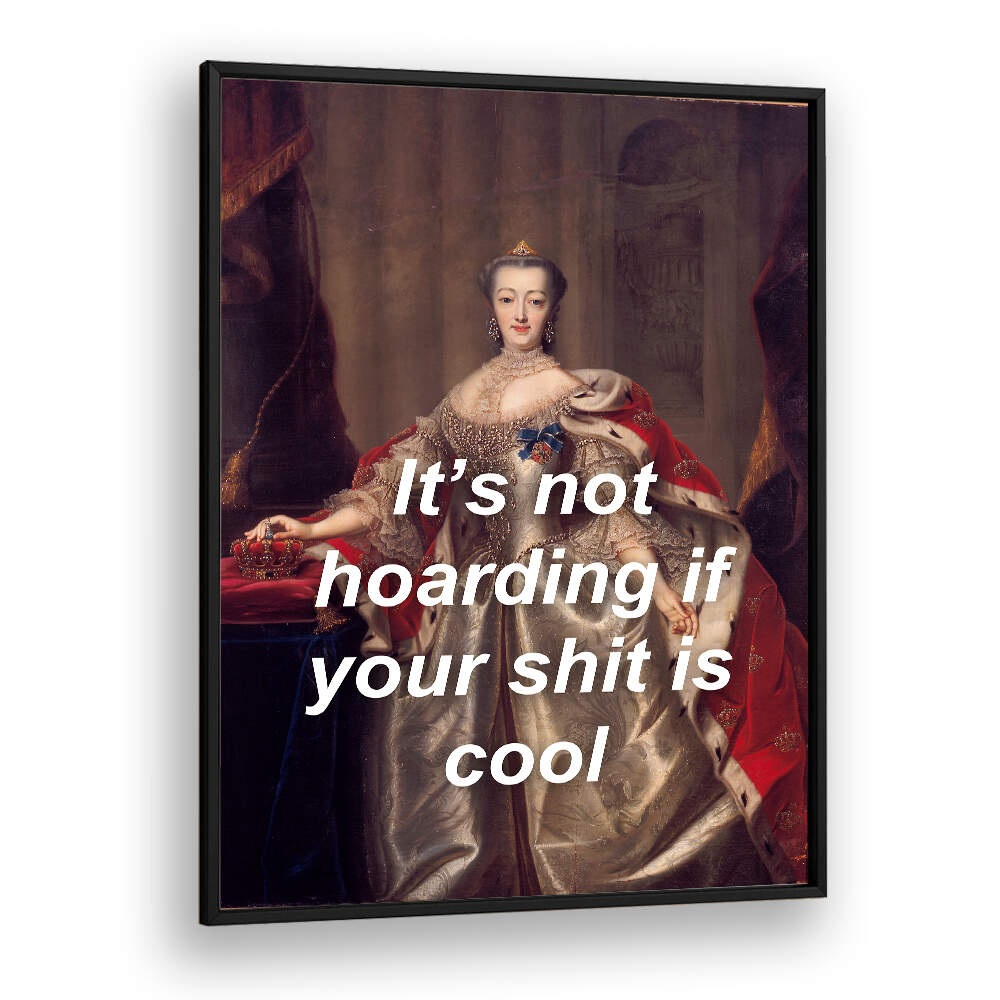 COMBINES CLASSICAL PORTRAITURE , ALTERED ART PRINTS