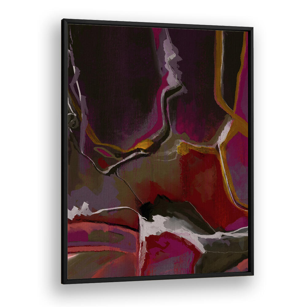 CRIMSON VEIL , ABSTRACT PAINTINGS