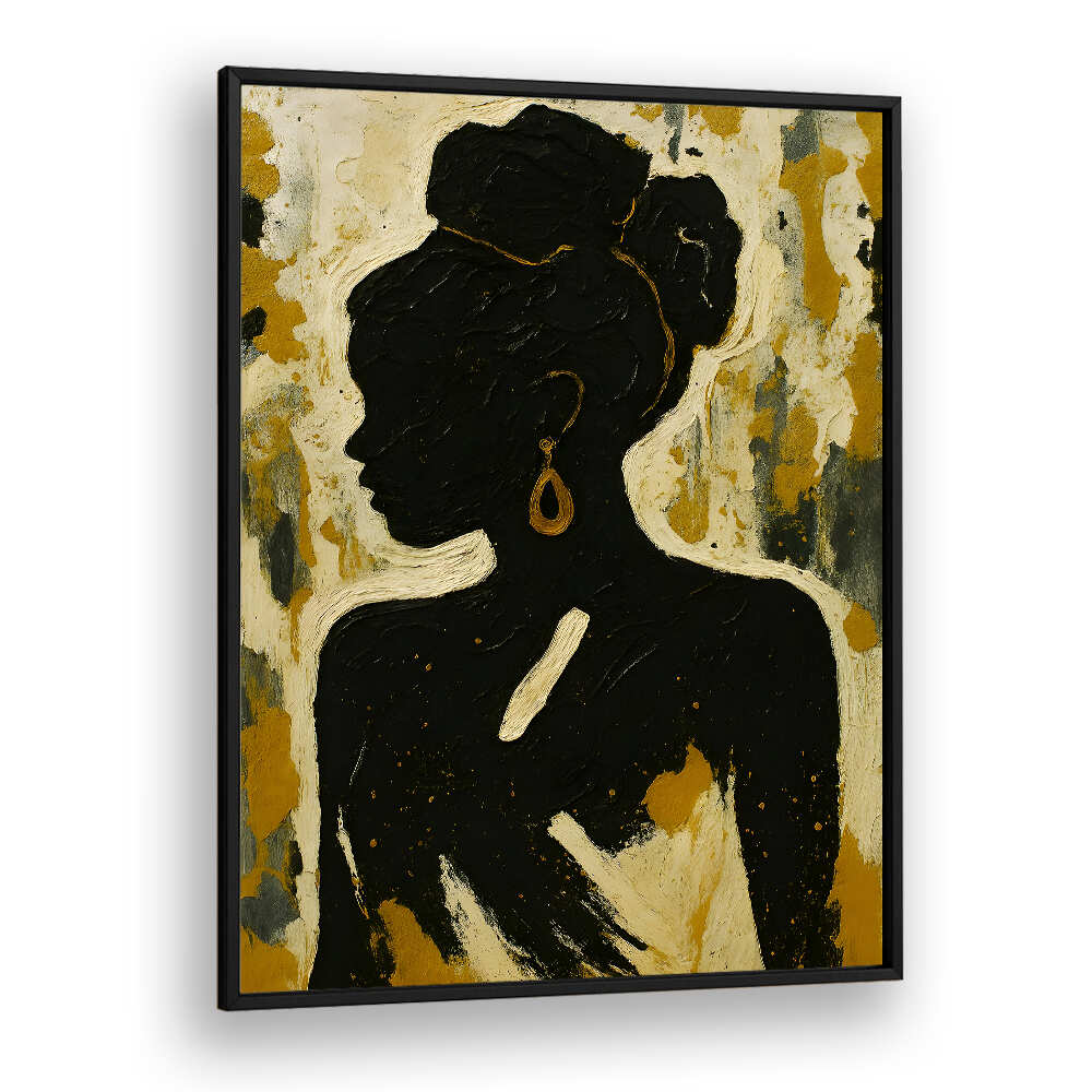 CROWNED IN SOLITUDE , EXPRESSIONISM PAINTINGS