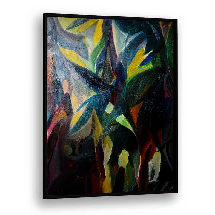 DEEP WOODS , ABSTRACT PAINTINGS