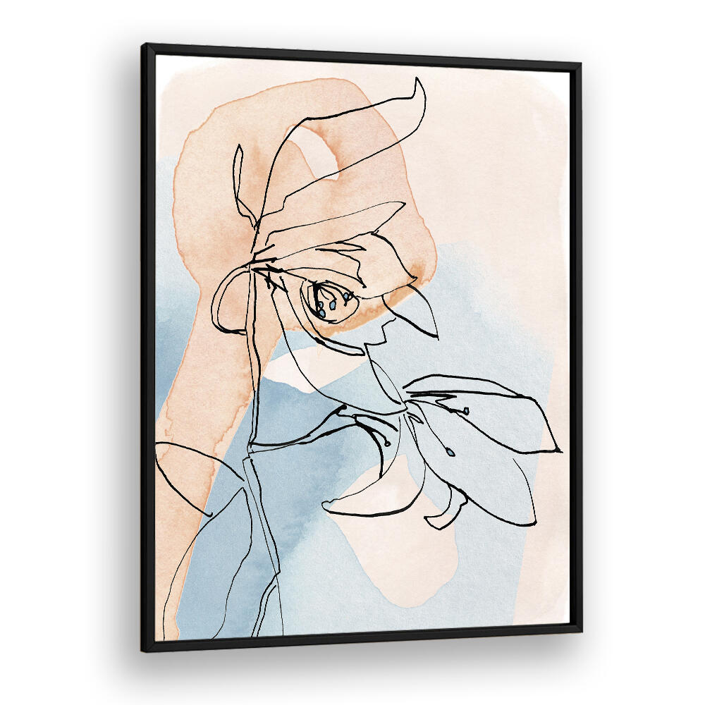 DELICATE LINE BLOOM , ORGANIC FORMS