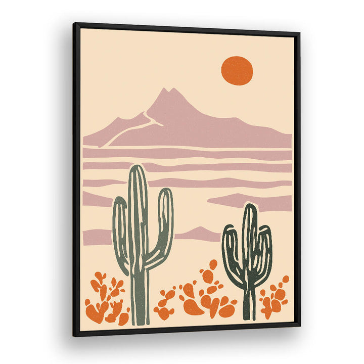 DESERT HEAT II , LANDSCAPE PAINTINGS