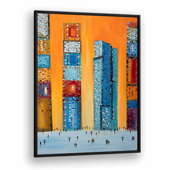 DIDN'T IT RAIN , MODERN IMPRESSIONISM PAINTINGS