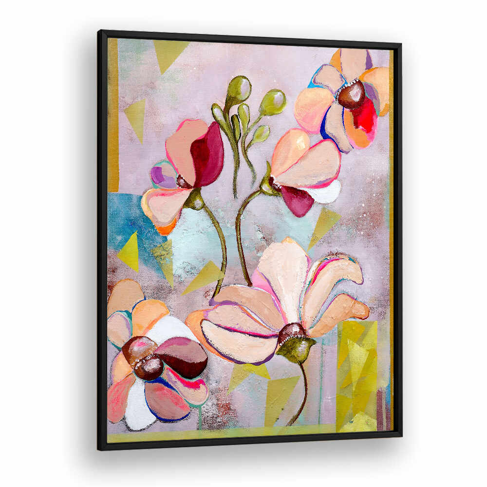 EDEN , FLORAL FLOWER PAINTINGS