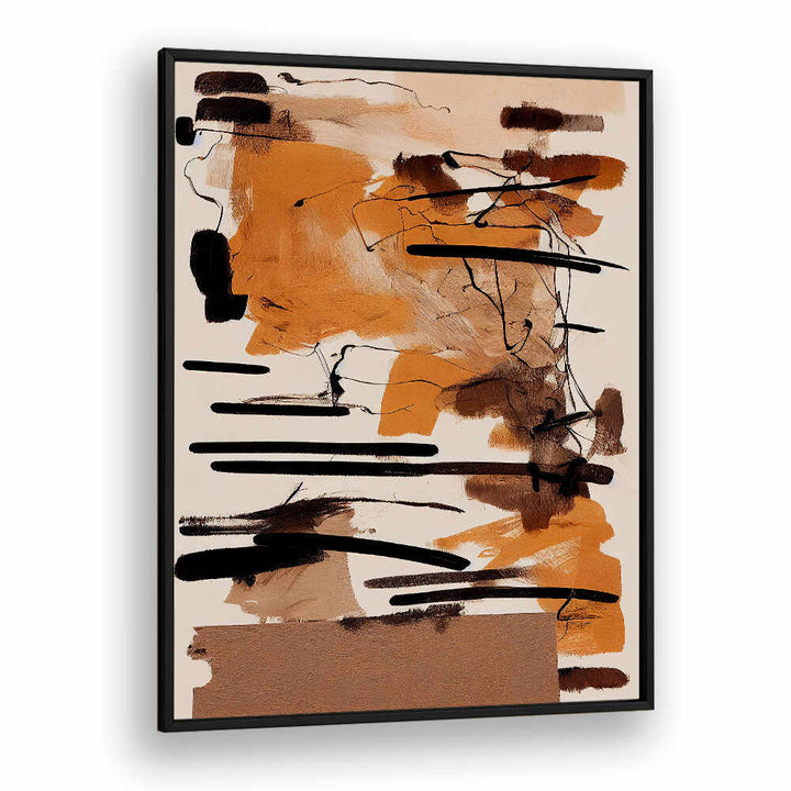EARTHY STROKES , ABSTRACT PAINTINGS