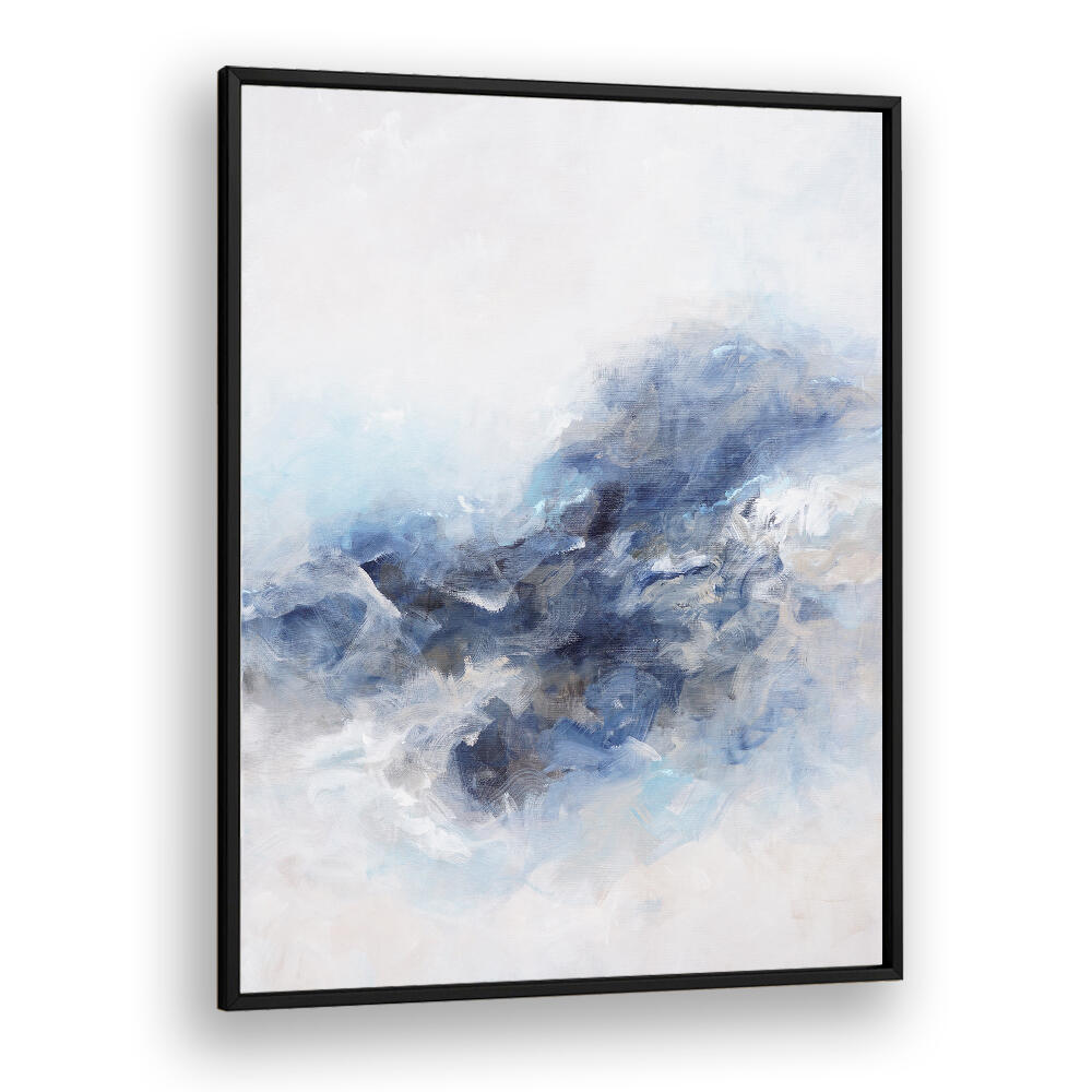 EXPRESSIONIST BLUE ABSTRACT