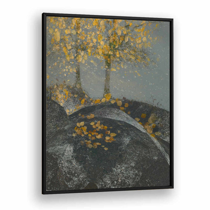 FALLING LEAVES , FLORAL FLOWER PAINTINGS